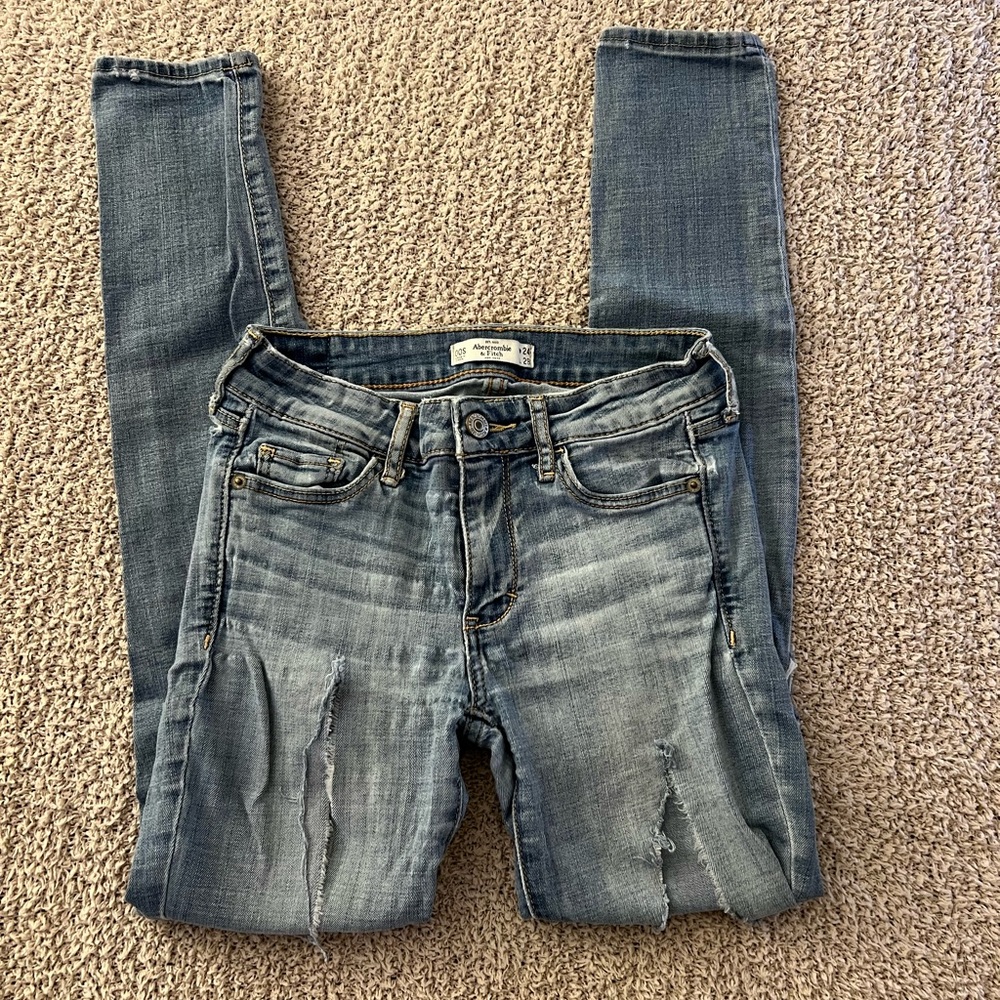 Abercrombie Ripped Jeans